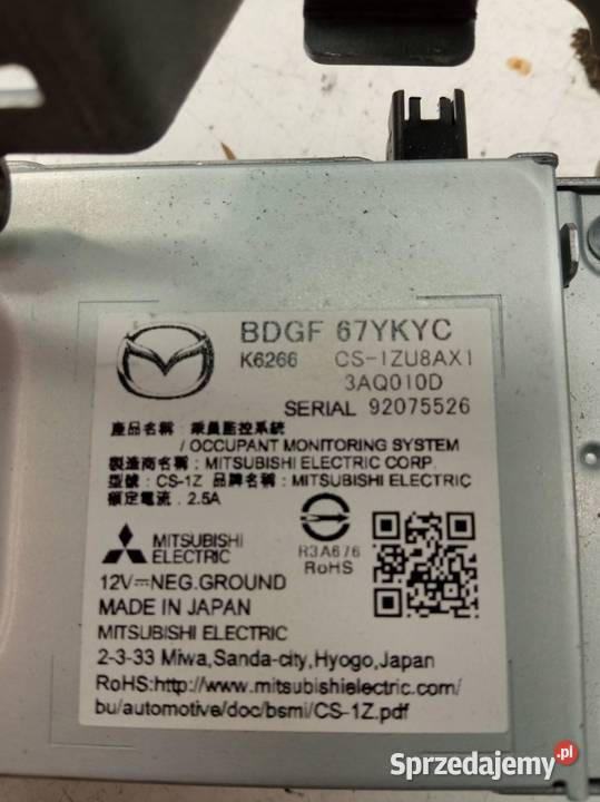 MODUŁ BDGF67YKYC CSIZU8AXI Mazda 3 IV 2019 Komputery sprzedam