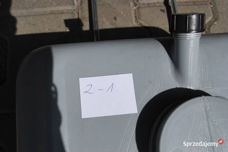 ZBIORNIK NA KÓŁKACH NA BRUDNĄ WODĘ WASSER TAXI