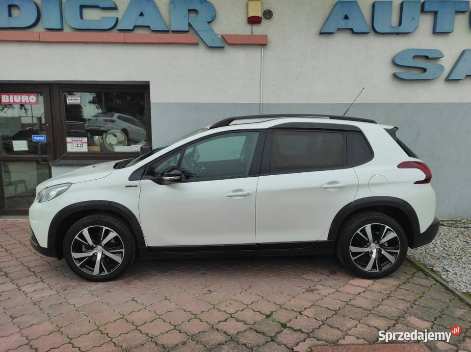 Peugeot 2008 GTline klimatronik biała perła przyciemniane szyby