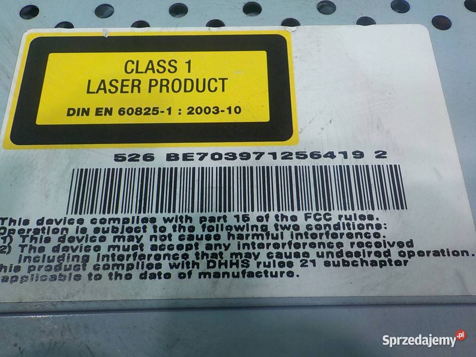 MERCEDES CLS W219 30 CDI 07r 5D radio CD mazowieckie Suków