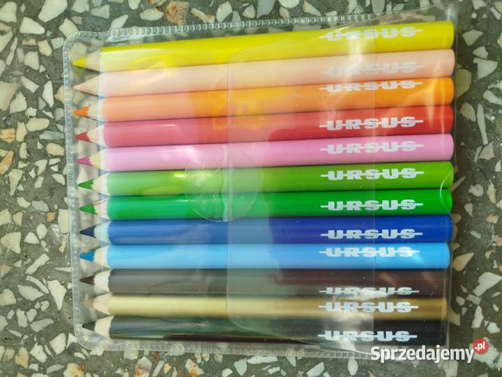 Ursus kredki 12 sztuk oryginalne Lublin
