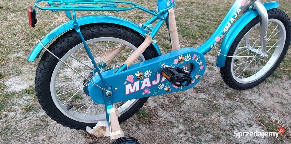 Rowerki nowe Maja Gucio Koła 16 Tłuszcz