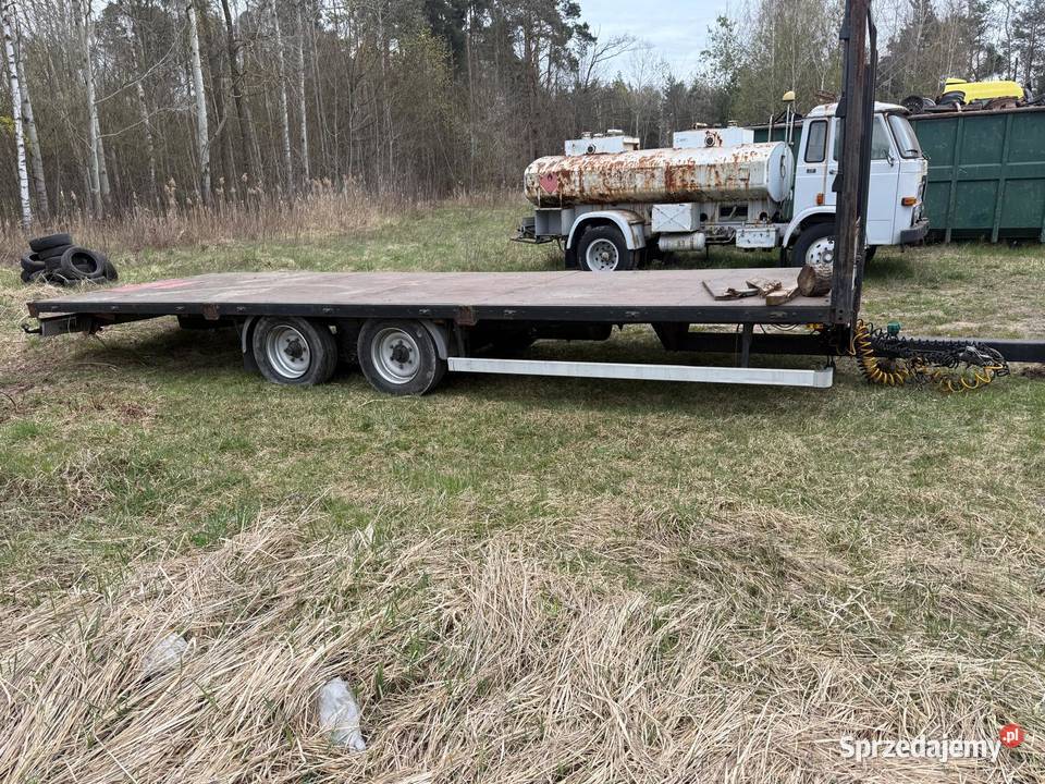 Przyczepa zamiana pod przyczepę pod minikoparke