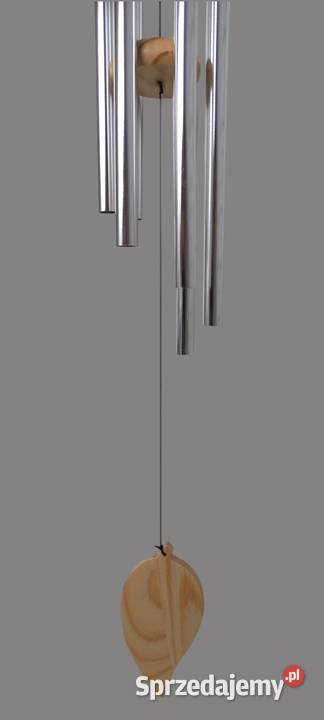 Dzwonki wietrzne metalowe 6 rurki przezroczysty Chrzanów