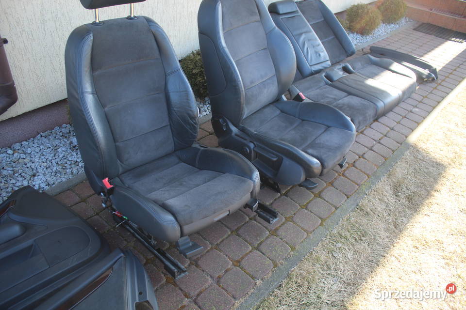 FOTELE KANAPA BOCZKI PÓŁSKÓRA AUDI A4 B6 KOMBI wielkopolskie