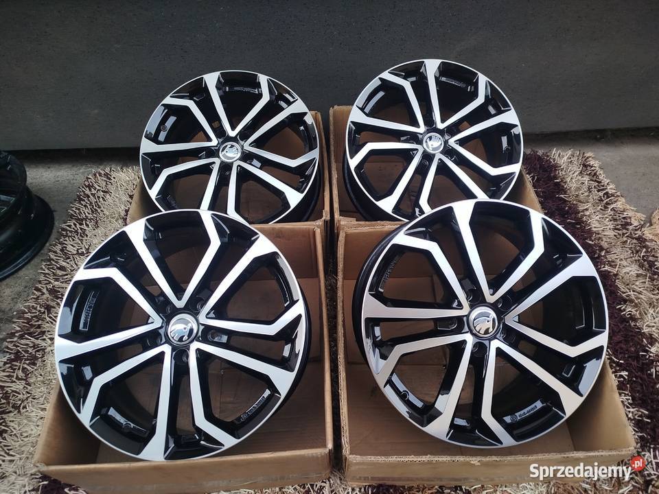 S188 Alufelgi 8Jx18 ET38 5x112 Vw Skoda Audi Samochodowe Bąków sprzedam