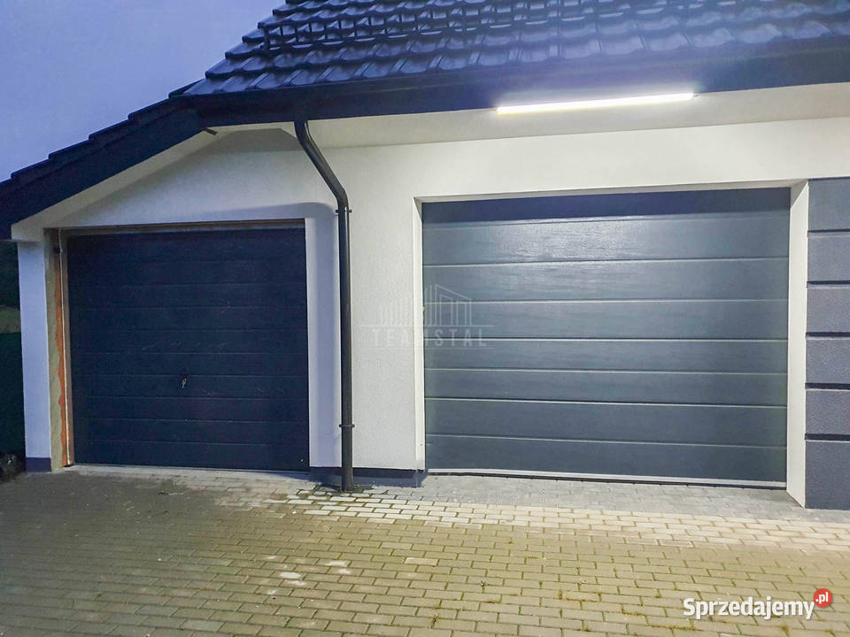 Bramy garażowe na wymiar uchylne ocieplone brama