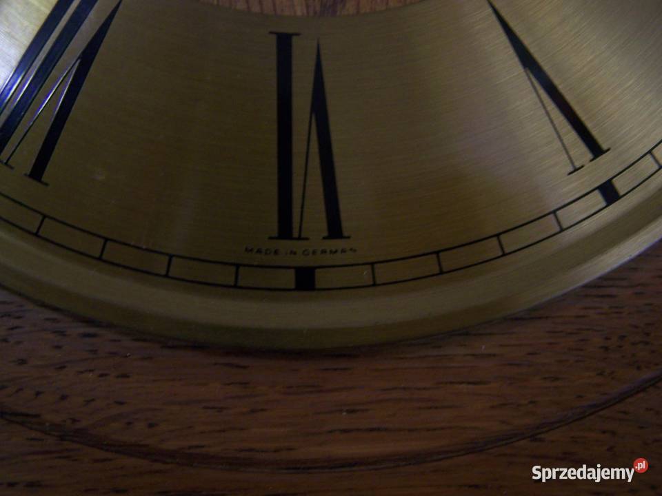 Zegar ścienny wahadłowy z napędem ciężarkowym Dom i Ogród