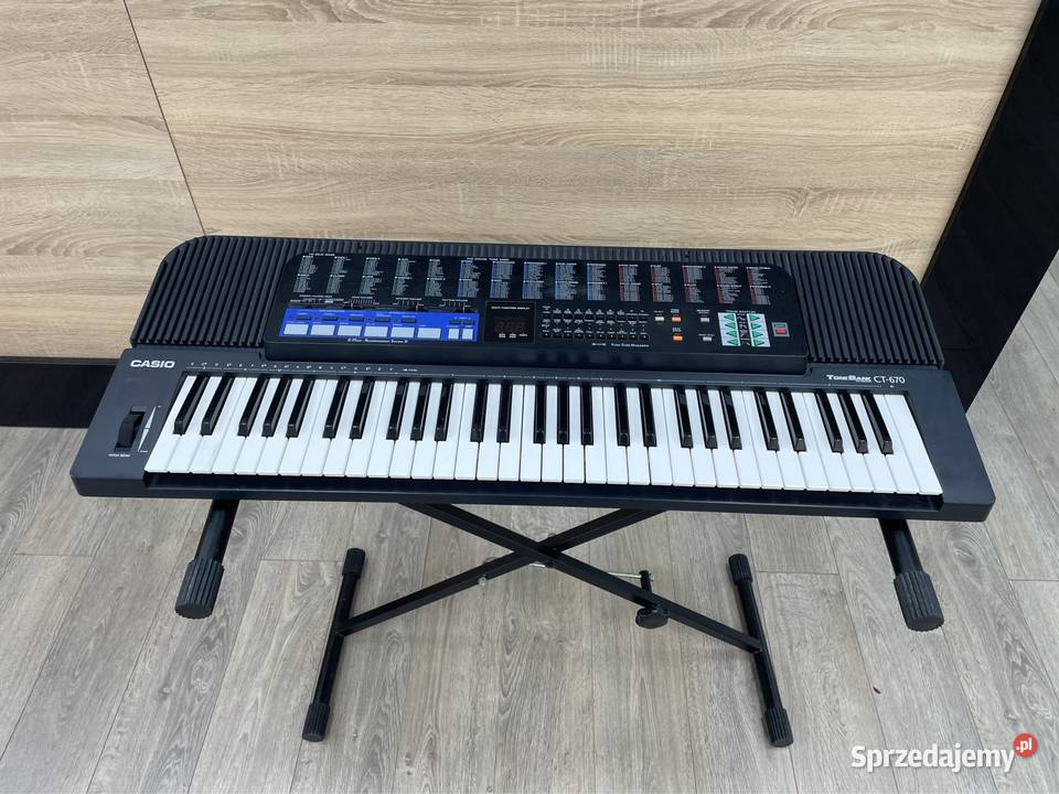 Keyboard Casio ct-670 stojak