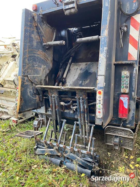 Wrzut do śmieciarki 110L do1100l różne typy Nowiny