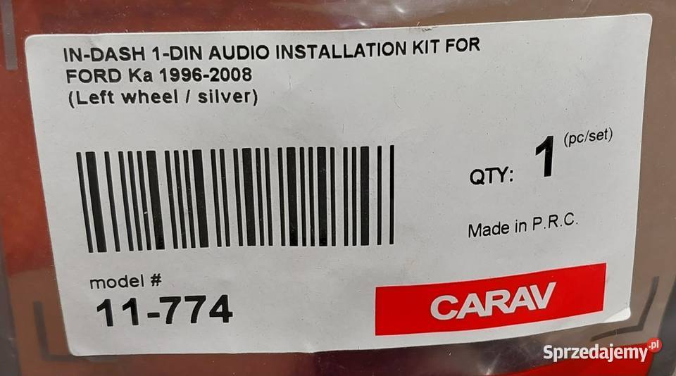 CARAV 11774 OBUDOWA RAMKA RADIA 1 DIN FORD KA Mielęcin sprzedam