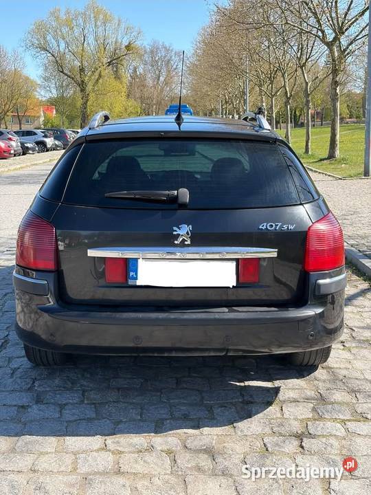 Peugeot 407 SW 20 HDI Diesel Bezwypadkowy Trzebnica