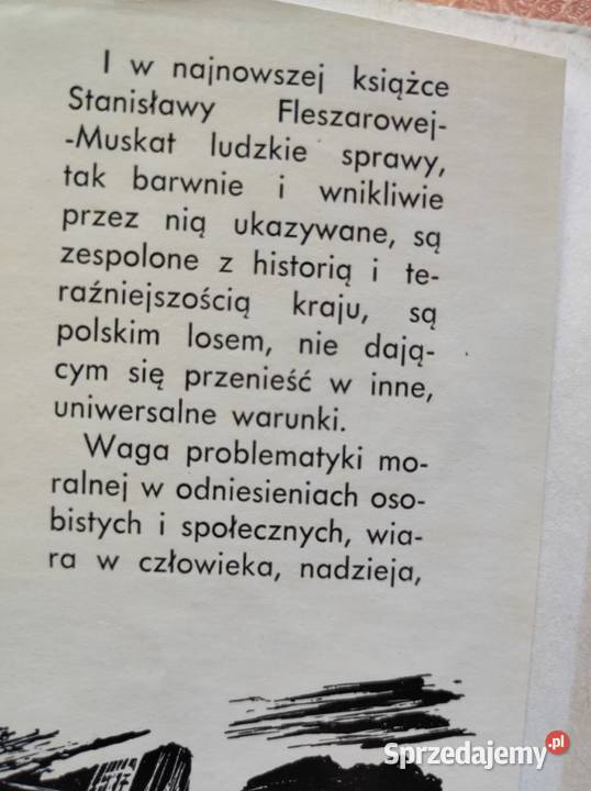 Dwie ścieżki czasu Stanisława FleszarowaMuskat