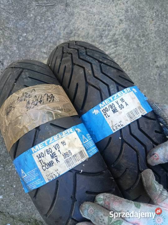 Opony motocyklowe METZELER 13090V16 14080VB16 sprzedam