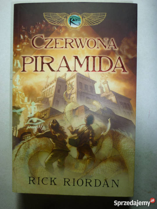 CZERWONA PIRAMIDA RICK RIORDAN wielkopolskie Piła