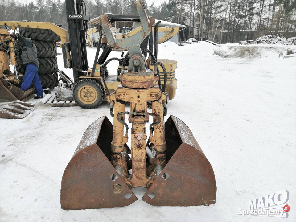 Chwytak hydrauliczny do koparki