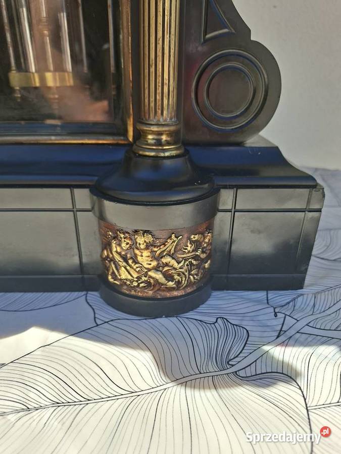 Marmurowy zegar francuski brokot Rzeszów