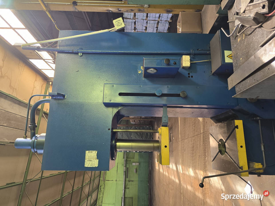 Prasa hydrauliczna 25 ton VEB PYE 25 N 38 Biskupice