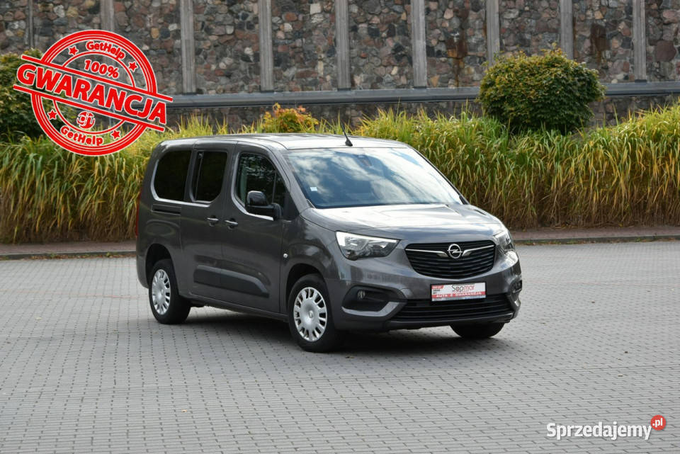 Opel Combo Life XL 15CDTi 102 Manual XI2021r 7os elektryczne lusterka mazowieckie