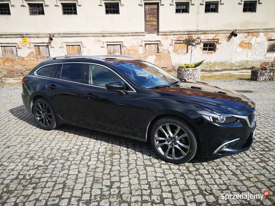 Zadbana Mazda 6 22 diesel 2015 kurtyny powietrzne Radzanowo