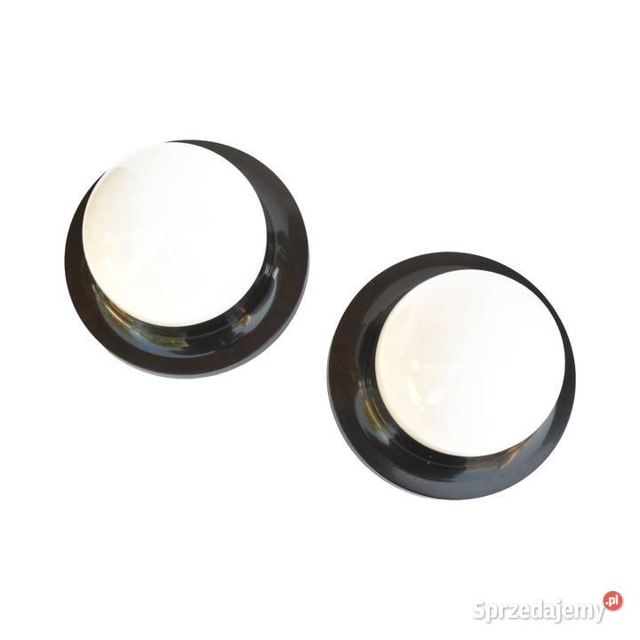 Para plafonów Polam Radom Polska lata 70 Warszawa