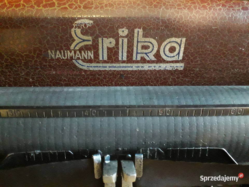 Maszyna do pisania Erika Neuman walizkowa polska