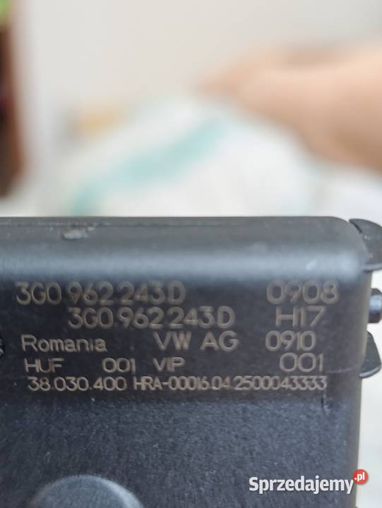 Moduł klapy bagażnika 3G0962243DVW Audi śląskie Częstochowa