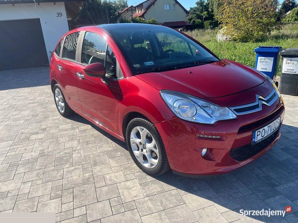 Citron C3 12 PureTech Feel 82 2016r Hatchback C3 Nowa Sól