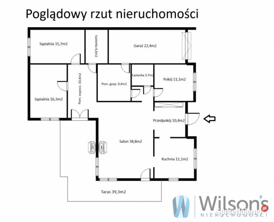 sprzedaży domu wolnostojącego 1559m Wiązowna