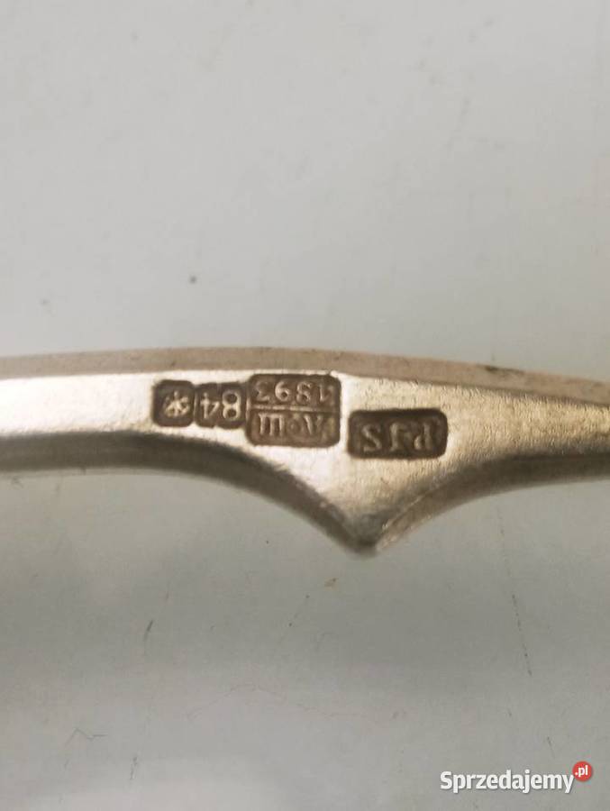 Łyżka Carska Rosja Srebro 875 84 lubuskie Nowa Sól sprzedam