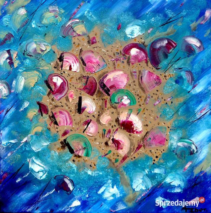 Obraz rękodzieło Muszelki Płock sprzedam