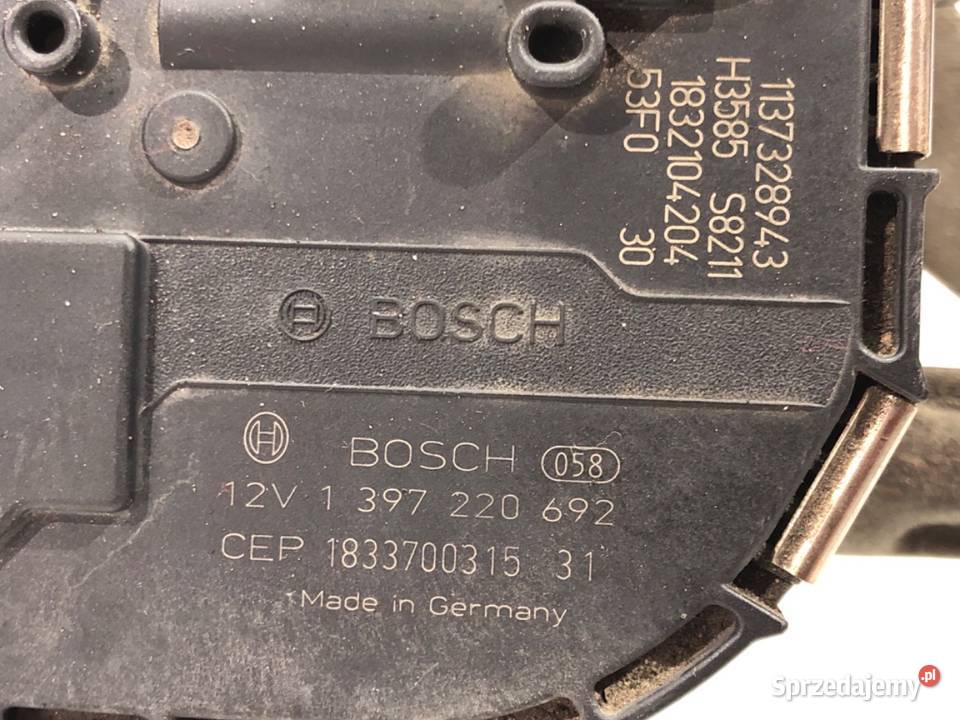 MECHANIZM WYCIERACZEK PRZÓD VW GOLF VII