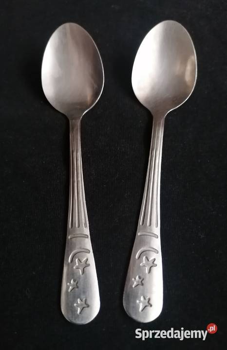 Łyżeczka dziecka Stainless SteelDwie łyżeczki Łódź sprzedam
