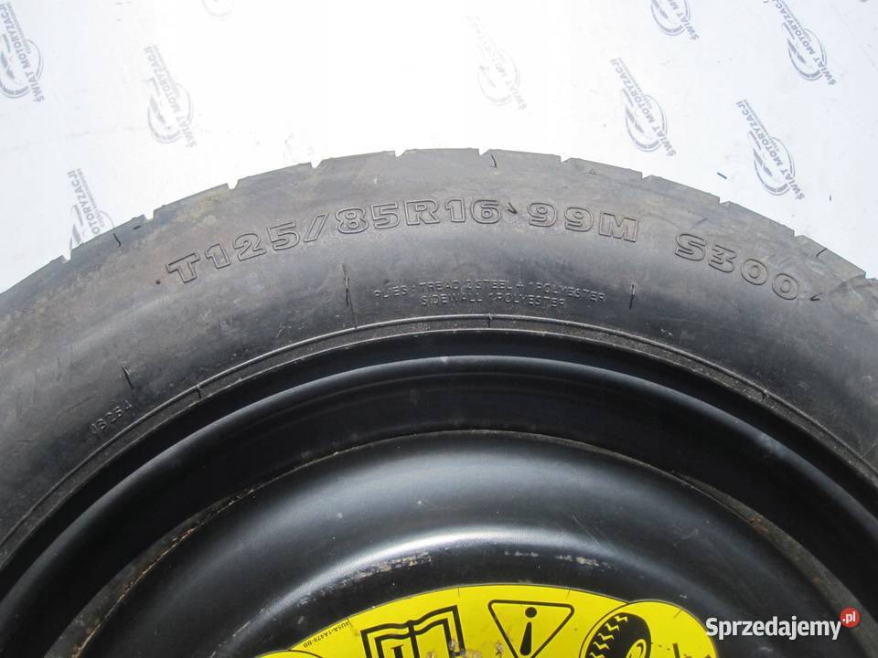 FORD VOLVO koło dojazdowe 1258516 99M 5x108