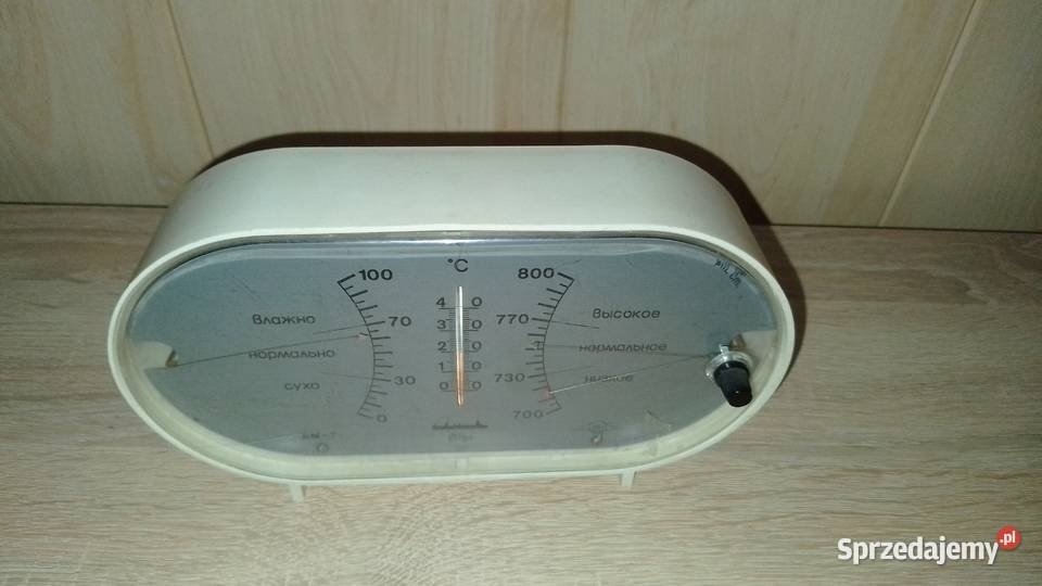 Stacja pogody radziecka Ryga BM7 Pozostałe mazowieckie Wyszków sprzedam