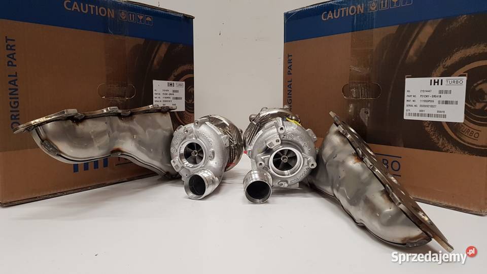 Komplet Nowych Turbosprężarek IHI 9VA19 9VA20