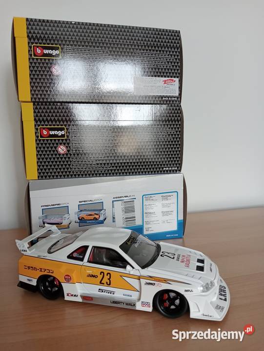 Bburago 124 VW Golf MK1 GTI Nissan Skyline GTR CE  śląskie Jaworzno