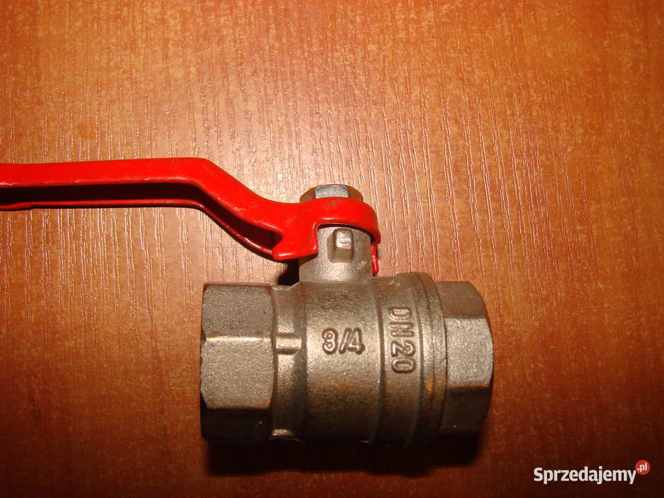 Zawór kulowy do wody 34 DN20 Pruszcz Gdański