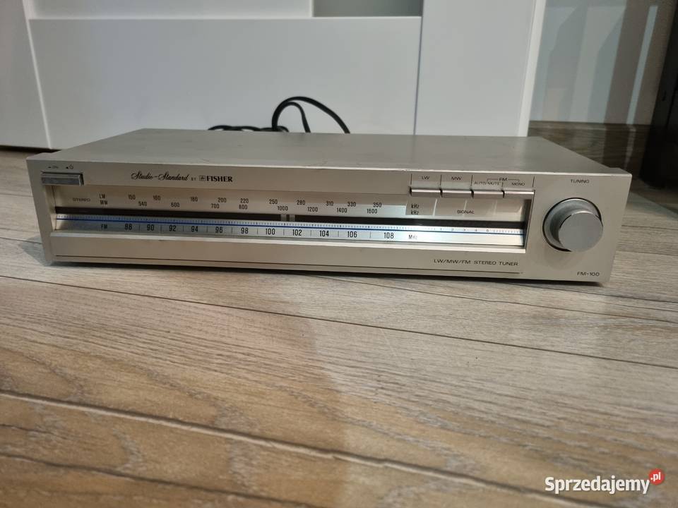 FISHER FM100 tuner radio sprzedam