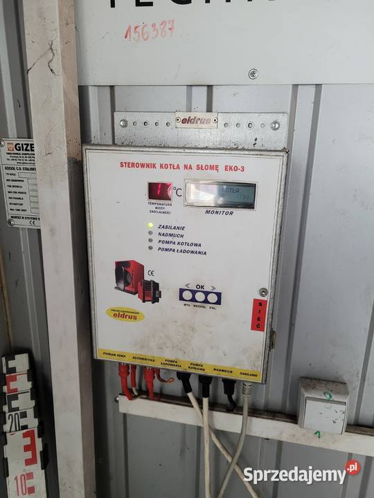 Kocioł CO stalowy wodny 100kW bio paliwa sprzedam