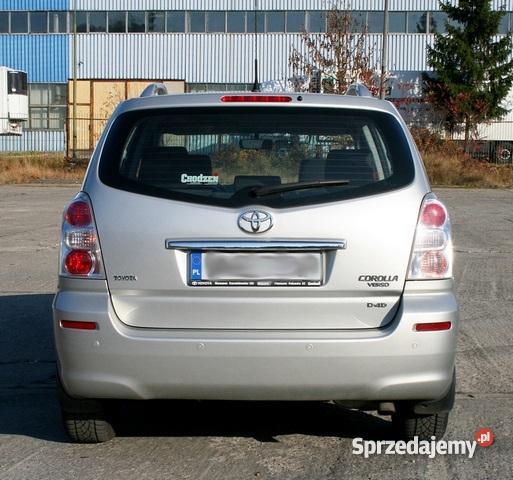 Toyota Corolla Verso 22 D4D SOL SALON mazowieckie Kozienice