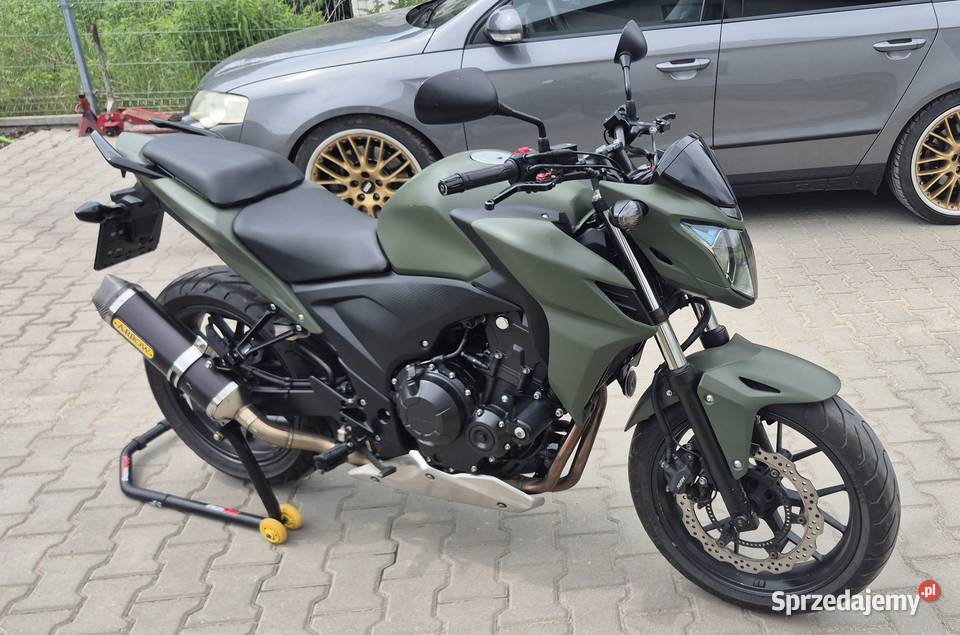 HONDA CB500F niski przebieg A2 Rok produkcji 2014 mazowieckie Grodzisk Mazowiecki
