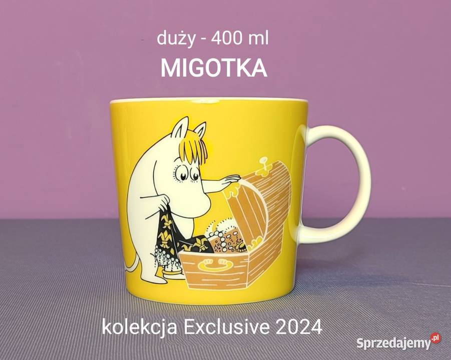 KUBEK duży z kolekcji Exclusive Moomin Arabia małopolskie Jasień