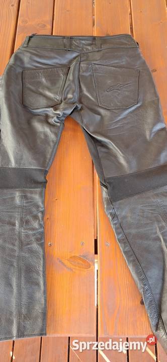 Spodnie motocyklowe skórzane Alpinestars męskie lubelskie Tomaszów Lubelski