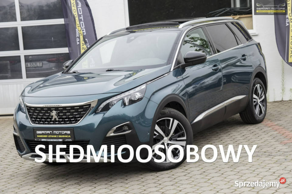 Peugeot 5008 GT line 7os Ledy Panorama Kamera Gdynia