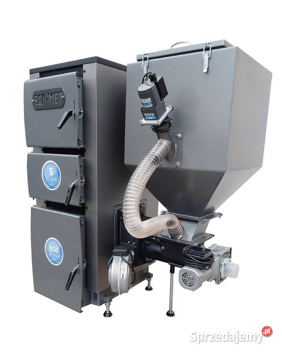 Kocioł 9kW 60m2 podajnik 100 żeliwny 5 klasa Chełmno