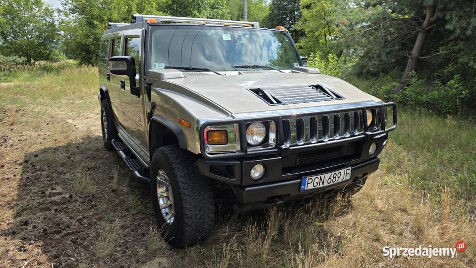 HUMMER H2 60 V8 4X4 LPG światła do jazdy dziennej Gliwice