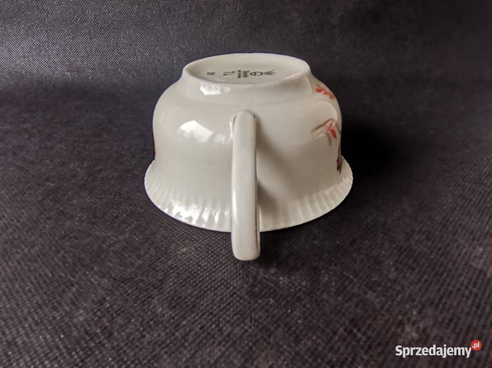 Stara przedwojenna filiżanka porcelana Giesche Katowice