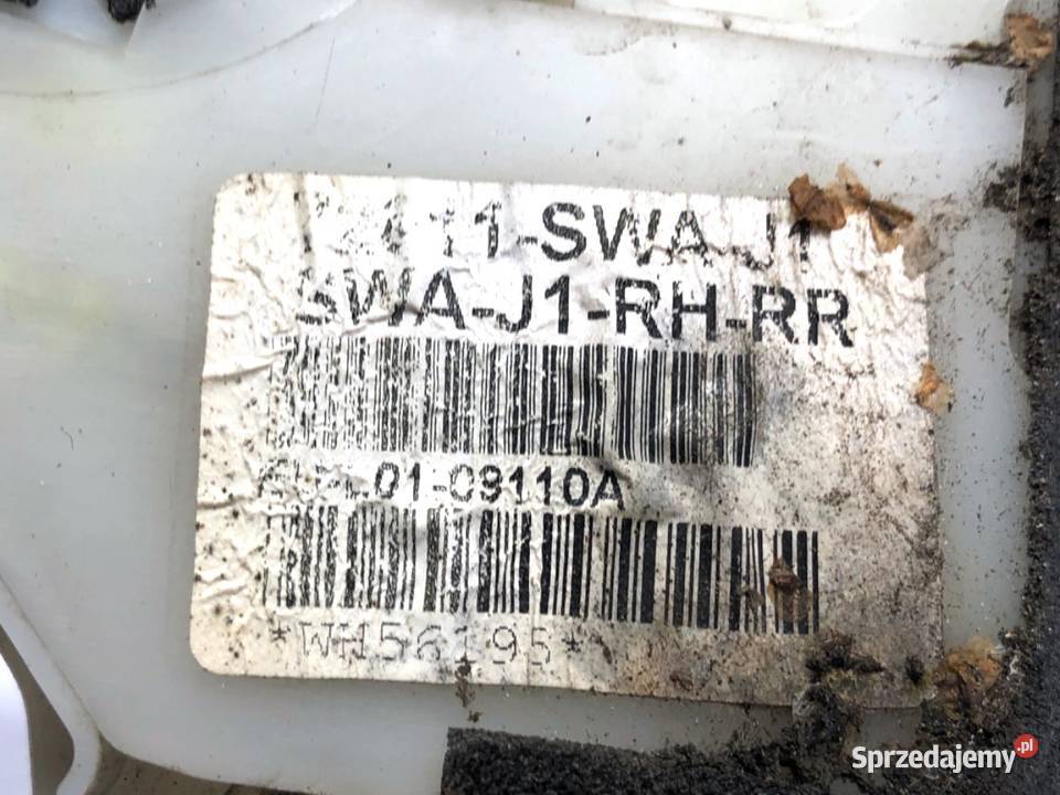 ZAMEK DRZWI PRAWY TYŁ HONDA CRV III SUV osobowe