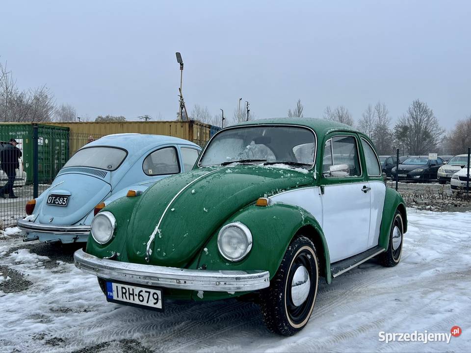 VW Garbus 1300 Sumatra Green 1973 manualna Wrocław